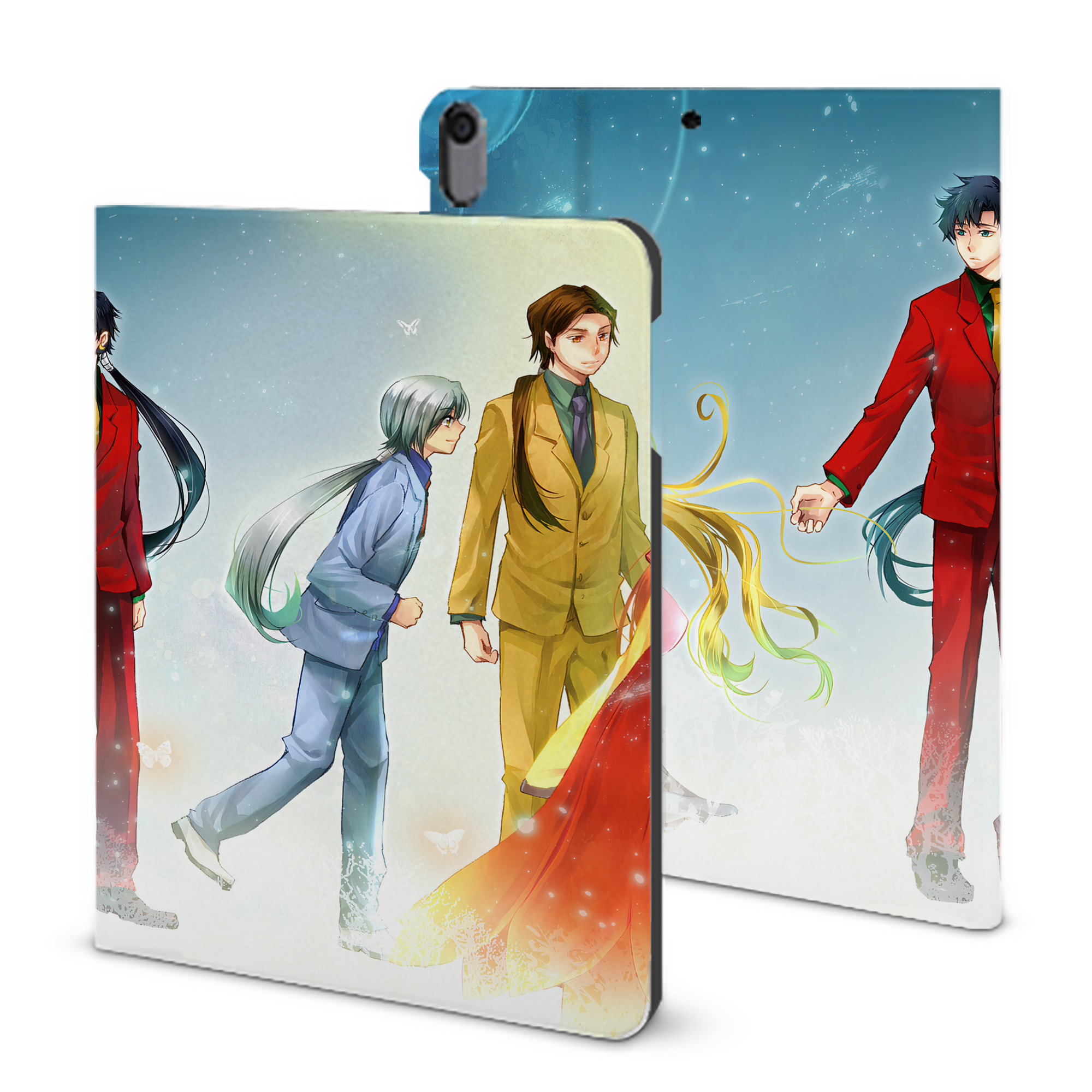 （画像用） 美少女戦士セーラームーン Sailor Moon IPad ケース ブック型 PUレザー TPU 耐衝撃 軽量 薄型 ペン収納なし 全面保護 IPad 各モデル対応